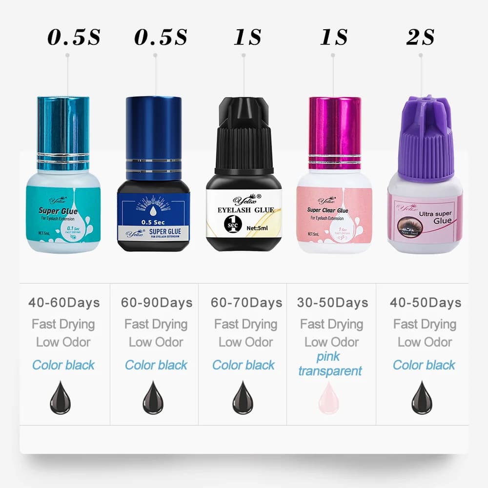 전문가용 속눈썹 연장 글루 5ml 3개 세트